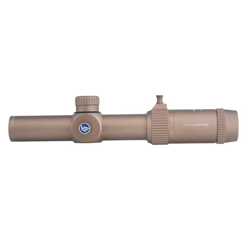 Vector Optics - Puškohled Forester 1-5x24 - 30 mm - druhá ohnisková rovina - FDE - SCOC-32