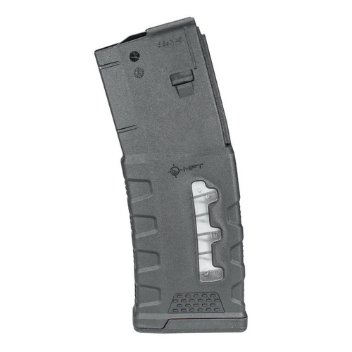 MFT - Polymerový okénkový zásobník Extreme Duty pro AR-15 / M4 - 5,56 x 45 mm/.223 - 30 nábojů - černý - EXDPM556-W-BL