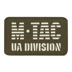 M-Tac - Nášivka UA Division - Cordura 500D - Fluorescenční - Ranger Green/GID - 51144239