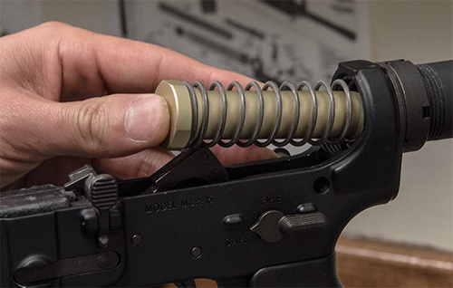 UTG - H2 Hard Coat Heavy Recoil Buffer - AR-15 / M4 / M16 - RB-T6BFH2