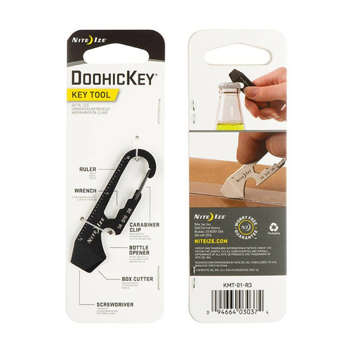 Nite Ize - Nástroj na klíče DoohicKey - černý - KMT-01-R3