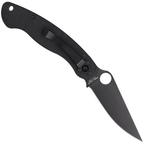 Spyderco - Nůž Military™ Model G-10 Black / Black Blade - C36GPBK
