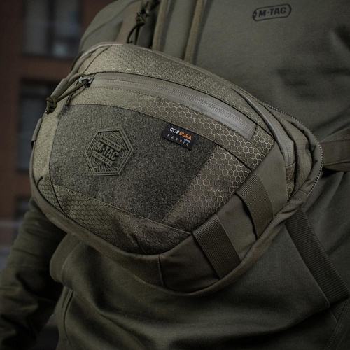 M-Tac - Brašna Sphaera Hex Hardsling Bag Large Elite - Cordura - Ranger Green - 51422023