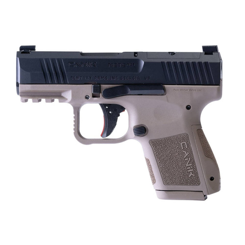 Canik - Pistole METE MC9 Micro Compact - Připravená na optiku - 9x19 mm Parabellum - FDE/černá