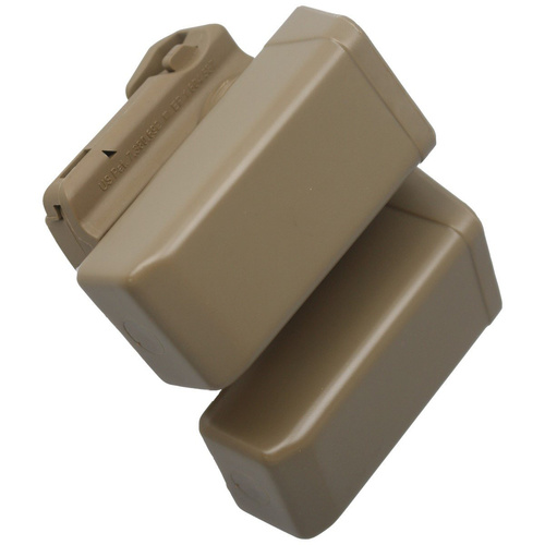 ESP - Dvojité pouzdro na zásobníky pro ráže 9 mm / .40 s upevněním na opasek UBC-01 - MH-MH-04 KH