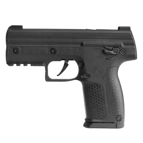 Byrna - Pistole RAM Byrna SD s gumovými a pepřovými projektily - .68 - CO₂ - černá - SK68300-BLK