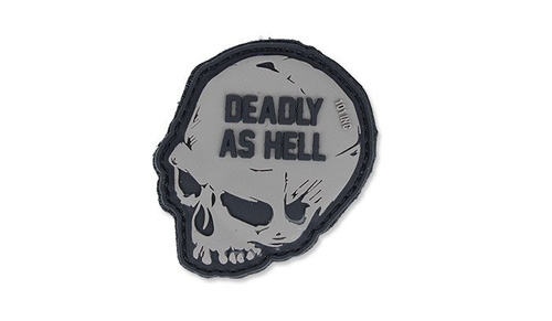 101 Inc. - 3D záplata - Deadly As Hell - Grey