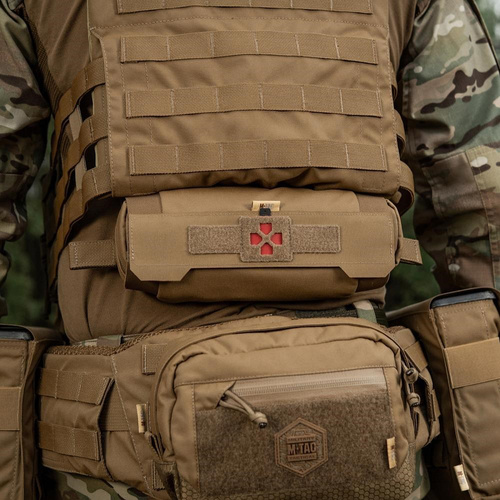 M-Tac - Rool Elite odnímatelná taktická lékárnička - Coyote - 51700005