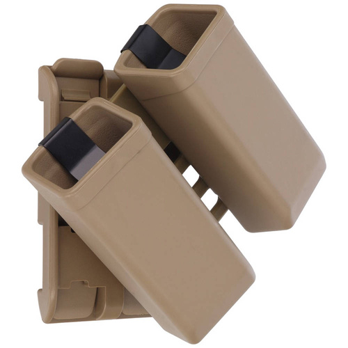 ESP - Dvojitý nosič - UBC-04-2 - 9 mm - .40 Caliber - Polymer - Khaki - MH-MH-44 KH