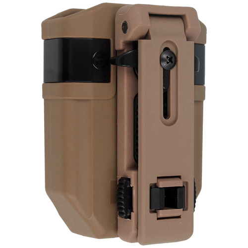 ESP - Otočné plastové pouzdro MOLLE pro zásobník AK - UBC-02 Mount - Khaki - MH-14-AK KH
