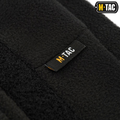 M-Tac - Zimní čepice s nášivkou Watch Cap Elite - Fleece - Black - 40017002