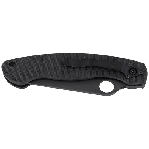 Spyderco - Nůž Military™ Model G-10 Black / Black Blade - C36GPBK
