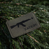 M-Tac - Laserem vyřezávaná nášivka AKM 7.62x39 - zelená/černá - 51110232