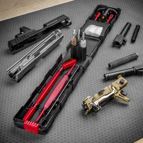 Real Avid - Sada na čištění zbraní Prime-9 - AVGCK9MM s produkty RifleCX