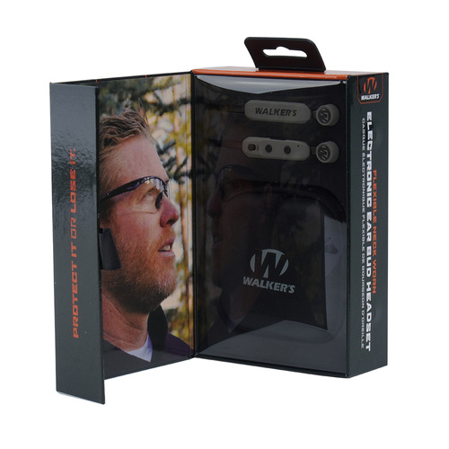 Walker's - Elektronické sluchátko do uší - olivové - GWP-RPHE