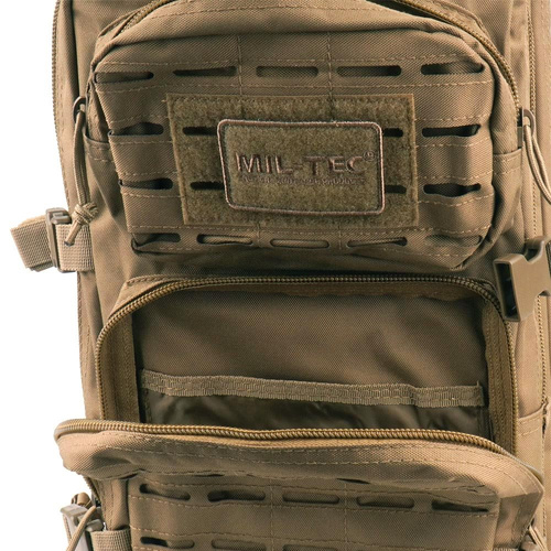 Mil-Tec - Velký útočný batoh s laserovým řezem - Coyote Tan - 14002705