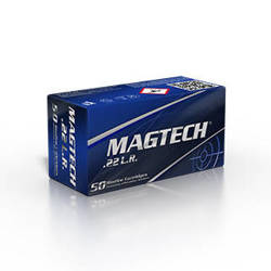 Magtech - .22LR Standard Velocity LRN 40 gr / 2,6 g střelivo pro boční střelbu - 50 nábojů.