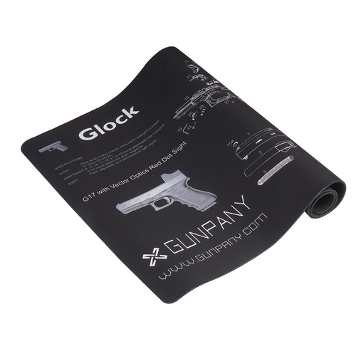 Gunpany - Podložka na čištění zbraní Glock - Černá - SCBM-02