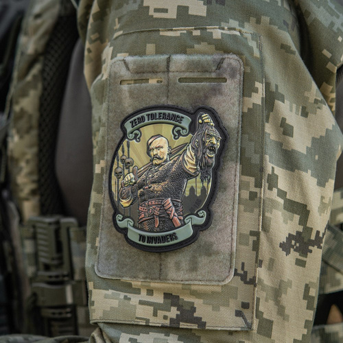 M-Tac - nášivka Zero Tolerance - PVC - olivová - 51348043