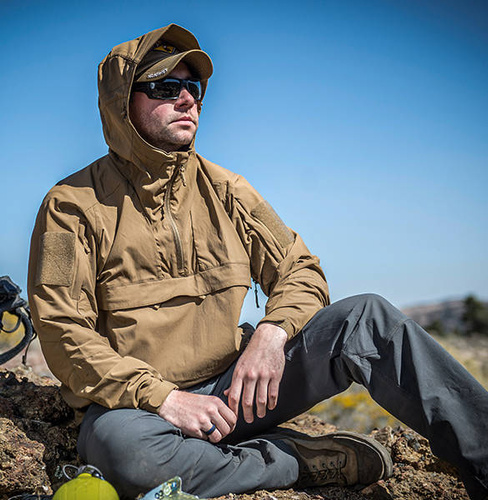 Helikon - Bunda Anorak Mistral® - Softshell - Mud Brown - KU-MSL-NL-60