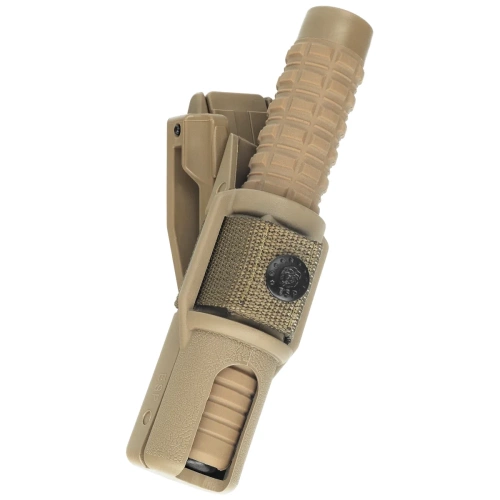 ESP - Teleskopický obušek s tvrzeným třecím zámkem Friction Lock - 16" - černý/kaki - ExB-16H-KH BH-54