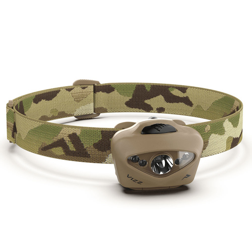 Princeton Tec - Svítilna Vizz Head - 550 lumenů - Tan / MultiCam - VIZZ22-MC