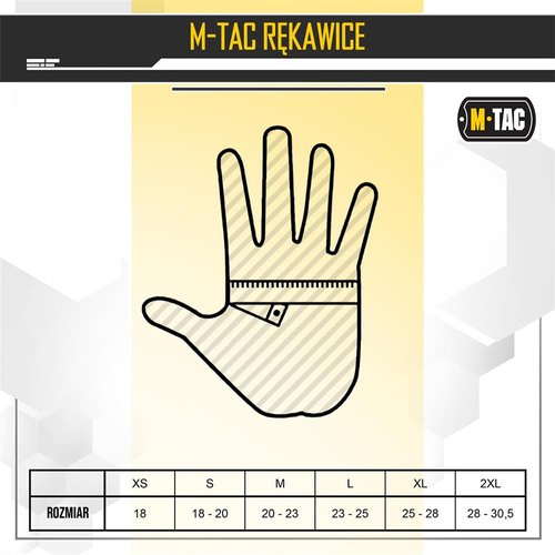 M-Tac - Assault Tactical Mk.1 bezprsté rukavice - černé - 90211002