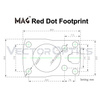 Vector Optics - Otevřený kolimátor Frenzy-S 1x17x24 SAS - MAG/RMS - Picatinny - SCRD-62