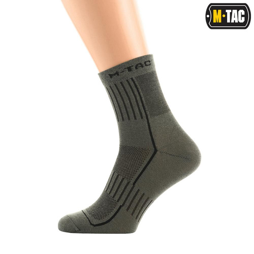 M-Tac - Lehké trekingové ponožky Mk.3 - olivové - 30903001