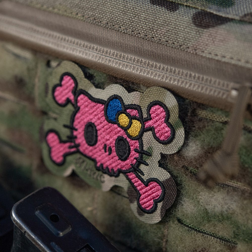 M-Tac - Kitty Pink Patch - výšivka - žlutá a modrá mašle - MultiCam - 51393008