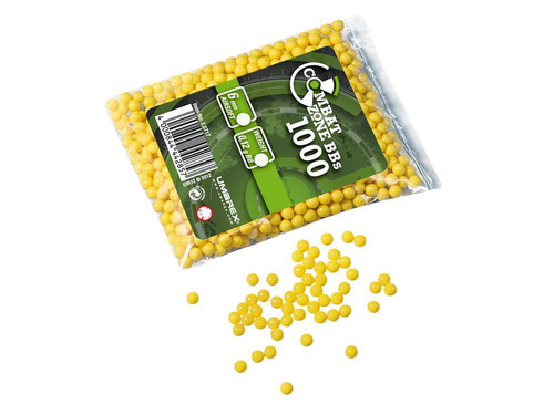 Umarex - Airsoftové kuličky Combat Zone - 0,12 g - 1000 ks - žluté - 2.5717