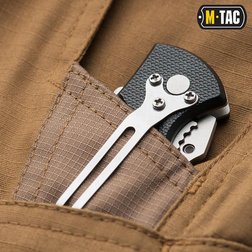 M-Tac - Taktické šortky Aggressor - PoliCotton - Rip-Stop - Coyote Brown - 20018017
