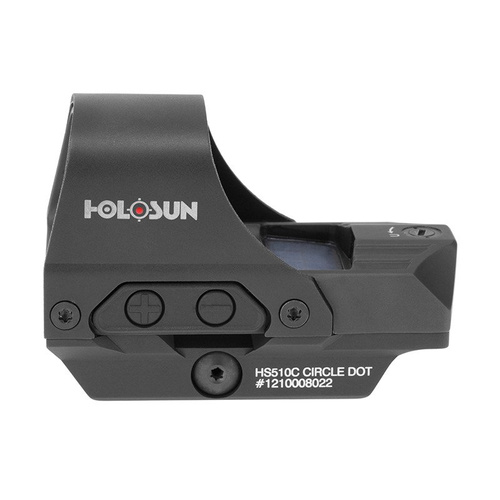 Holosun - Kolimátor Open Reflex HS510C MRS - Solární panel - černý