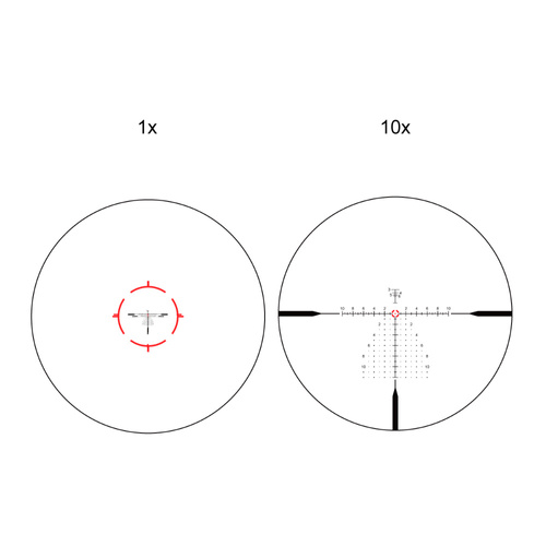 Vector Optics - Puškohled Continental x10 1-10x28 - FFP - VET-RAR 2 - Černá - SCFF-62