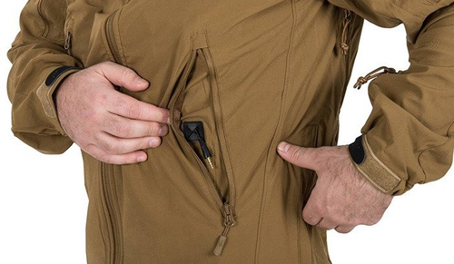 Helikon - Bunda Cougar® QSA™ + HID™ - Soft Shell Windblocker - námořnická modrá - KU-CGR-SM-37