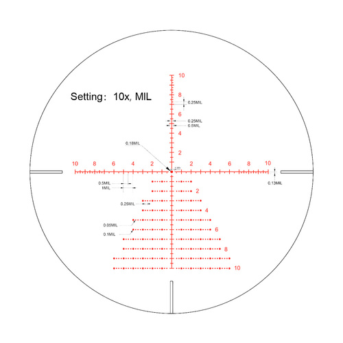 Vector Optics - Puškohled Continental x6 4-24 ARI SFP- 50 mm - černý - SCOL-54