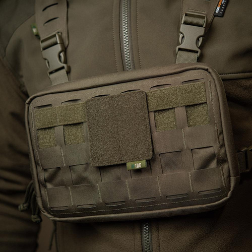 M-Tac - Molle panel na nášivky - 80 mm x 85 mm - olivový - 10123001