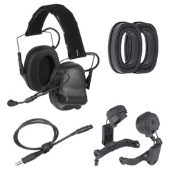 Earmor - Aktivní chrániče sluchu M33SET - černé - M33SET-BK