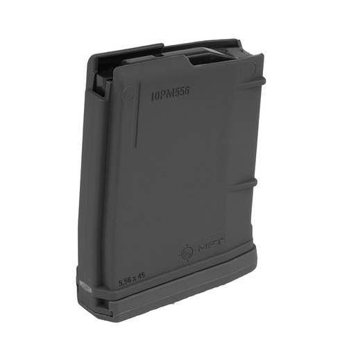 MFT - Polymerový zásobník pro AR-15 / M4 - 5,56 x 45 mm/.223/.300 AAC Blackout - 10 nábojů - černý - 10PM556BAG-BL