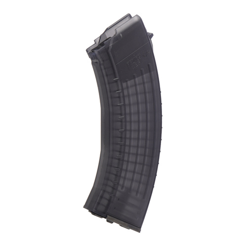 WBP Rogów - Polymerový zásobník pro AK - poloprůhledný - 7,62x39 mm - 30 nábojů - Černý