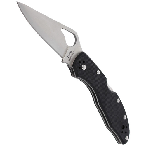 Spyderco - Zavírací nůž Byrd Meadowlark™ 2 G-10 Black Plain - BY04GP2