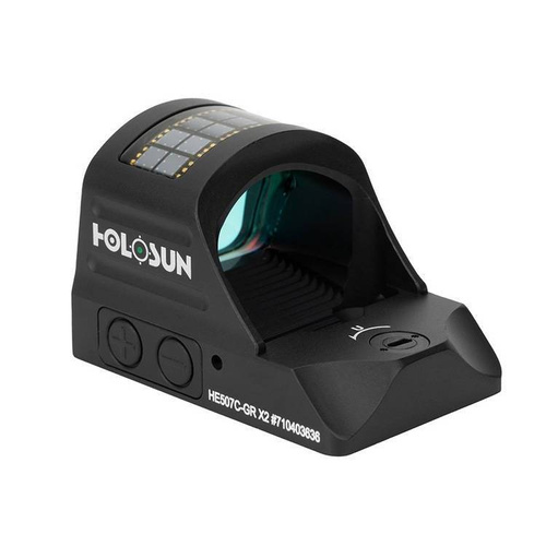 Holosun - HE507C-GR X2 Elite Micro Green Dot Sight s montáží na Picatinny lištu