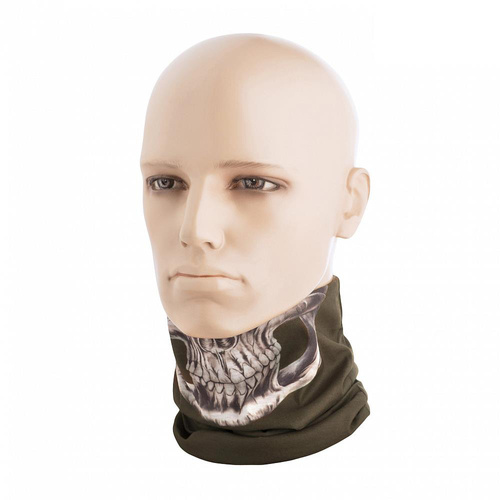 M-Tac - Lehká šála Reaper Skull - Olive Drab - HLI-SSB-OD