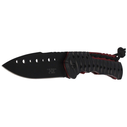 Herbertz Solingen - Nůž Black Drop Point Folder 95 mm - 208312