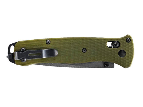 Benchmade - 537GY-1 Zavírací taktický nůž Bailout - CPM-M4 - zelený - 537GY-1