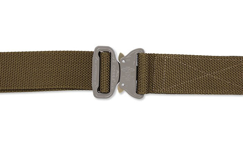 Bajonet - opasek COMBAT - spona AustriAlpin COBRA 9kN - 45 mm - tmavě koyotová barva