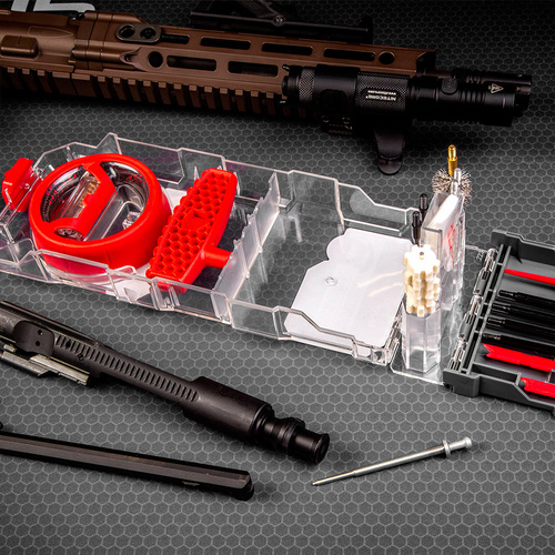 Real Avid - Sada nástrojů na čištění zbraní Gun Boss Multi-Kit - .243/.260/6.5mm - AVGBMK243