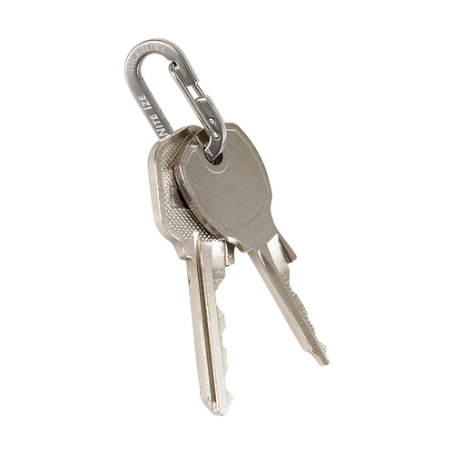 Nite Ize - MicroLink Carbiner - ocel - stříbrná - 4 ks - KL-11-4R3