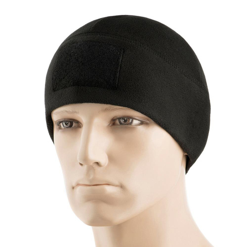 M-Tac - Zimní čepice s nášivkou Watch Cap Elite - Fleece - Black - 40017002
