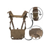 Mil-Tec - Lekká kamizelka Chest Rig - Dark Coyote - 13530419